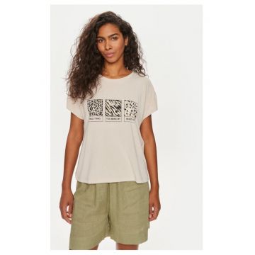 Tricou dama -  18292 - Modal - Bej