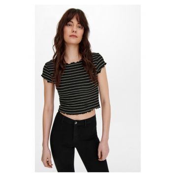 Tricou dama -  2352 - Bumbac/Poliester - Negru