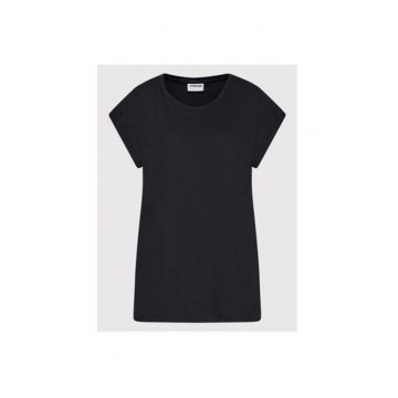 Tricou dama -  300081600 - Poliester/Bumbac organic - Negru
