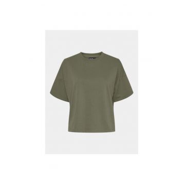 Tricou dama -  303431662 - Bumbac/Poliester - Verde
