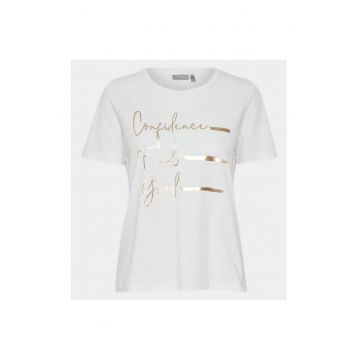 Tricou dama -  303452117 - Alb - Bumbac