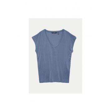 Tricou dama -  304785757 - Modal/Poliester - Albastru