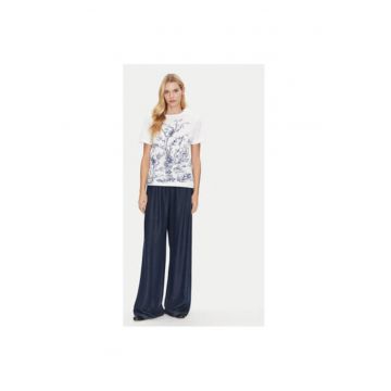 Tricou dama -  304892851 - Bumbac organic - Alb