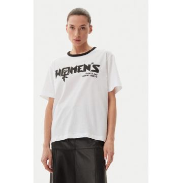 Tricou dama -  304892875 - Bumbac organic - Alb