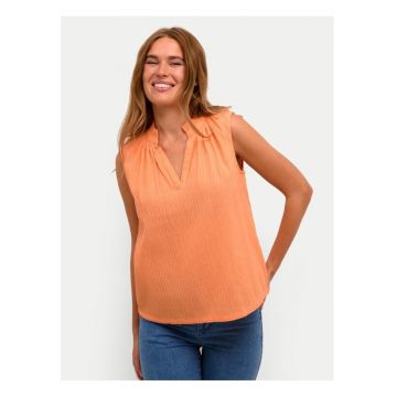 Tricou dama -  369391 - Portocaliu - Bumbac -