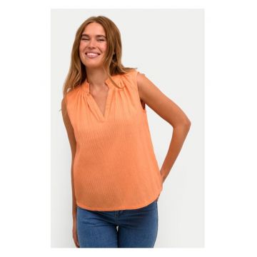 Tricou dama -  369391 - Portocaliu - Bumbac -
