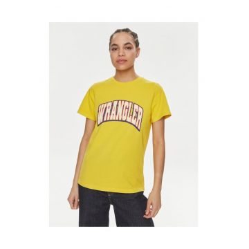 Tricou dama -  593049 - Galben - Bumbac -