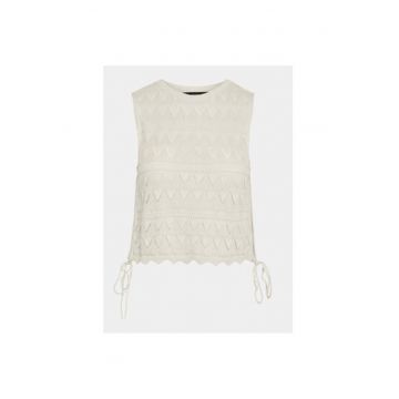 Tricou dama -  612214 - Ecru - Bumbac