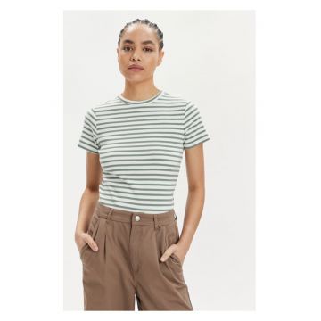 Tricou dama -  97787 - Bumbac - Alb