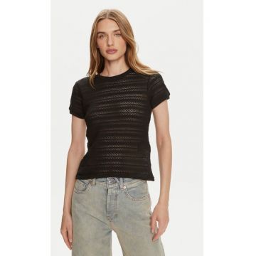 Tricou dama -  9938 - Bumbac - Negru