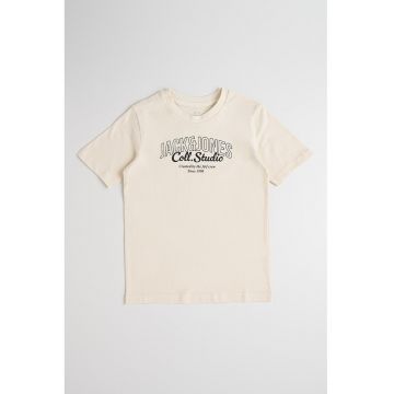 Tricou de bumbac cu model logo