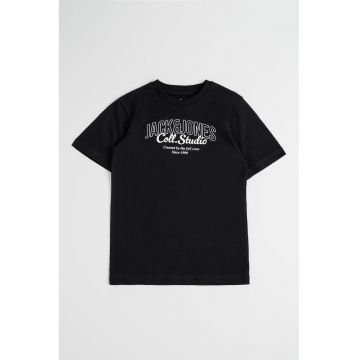 Tricou de bumbac cu model logo