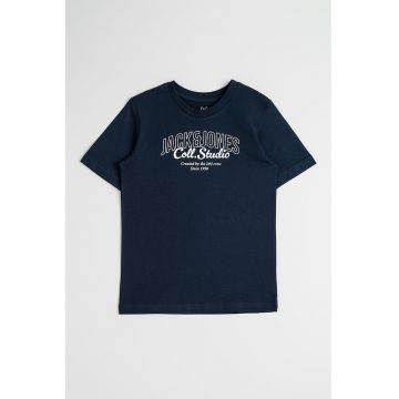 Tricou de bumbac cu model logo