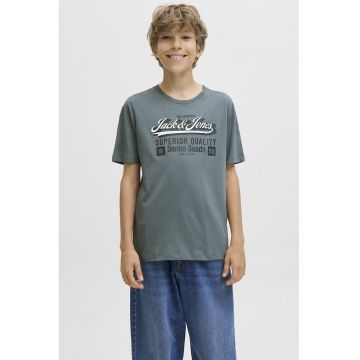 Tricou din bumbac organic cu imprimeu logo