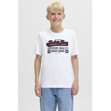 Tricou din bumbac organic cu imprimeu logo