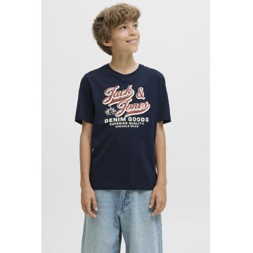 Tricou din bumbac organic cu imprimeu logo