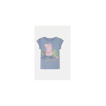 Tricou fete -  304434884 - Bumbac - Albastru