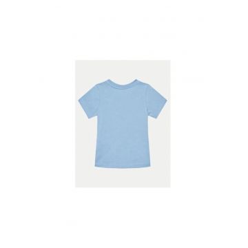 Tricou fete -  304435270 - Bumbac organic - Albastru