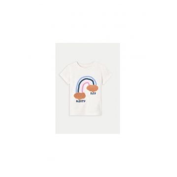 Tricou fete -  304435287 - Bumbac organic - Bej