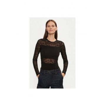 Body dama -  304518836 - Bumbac - Negru