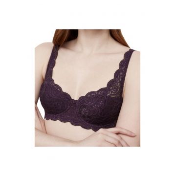Sutien cu sarma  Amourette 300 WHP X cu cupa E 10166798-6917 - violet - dantela