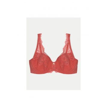 Sutien dama -  303577476 - Poliester/Poliamida/Elastan - Roz