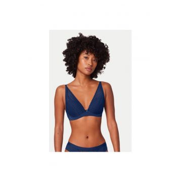 Sutien dama -  303577858 - Poliamida/Poliester - Albastru