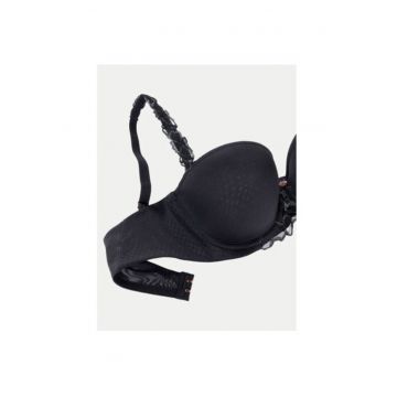 Sutien dama -  304536700 - Poliester/Poliamida - Negru