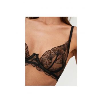 Sutien dama -  304553738 - Poliamida/Elastan - Negru
