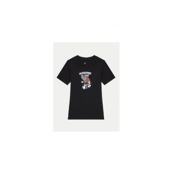 Tricou baieti -  304523014 - Bumbac - 164 CM - Negru