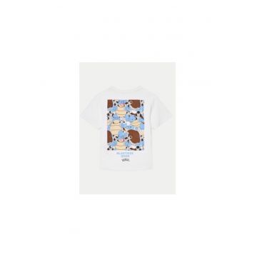 Tricou baieti -  304719301 - Bumbac - 116 CM - Alb