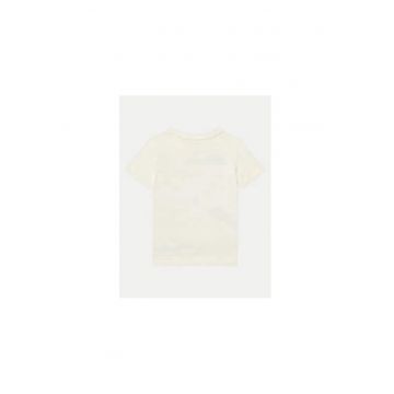 Tricou baieti -  304732133 - Bumbac organic - Alb