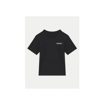 Tricou baieti -  304808609 - Bumbac - 128 CM - Negru