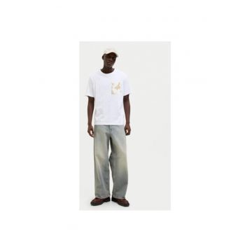 Tricou barbati -  304778490 - Bumbac - Alb
