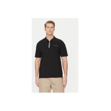 Tricou barbati -  304778841 - Bumbac/Poliester - Negru