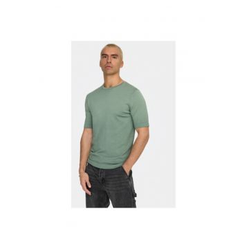 Tricou barbati -  304805219 - Viscoza/Poliester - Verde