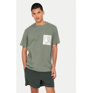 Tricou barbati -  304953149 - Bumbac - Verde