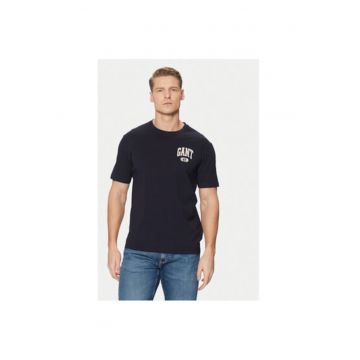 Tricou barbati -  305179098 - Bumbac - Albastru
