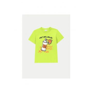 Tricou copii -  358166 - Verde - Bumbac