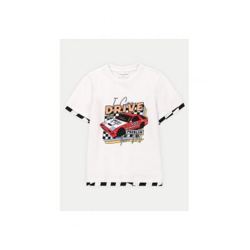 Tricou copii -  48401 - Alb - Bumbac