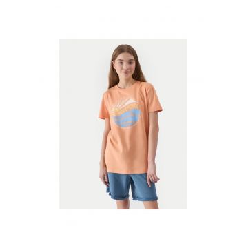 Tricou copii -  819712 - Portocaliu - Bumbac