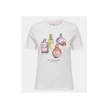 Tricou dama -  303603052 - Alb - Bumbac
