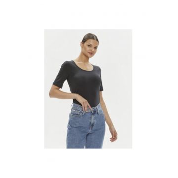 Tricou dama -  304005275 - Bumbac - XS INTL - Negru