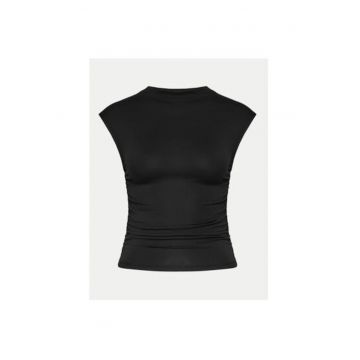 Tricou dama -  304154768 - Viscoza - Negru