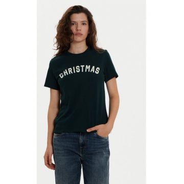 Tricou dama -  304494413 - Bumbac organic - Verde