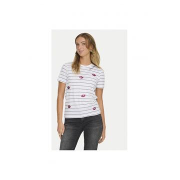 Tricou dama -  304518805 - Bumbac - Alb