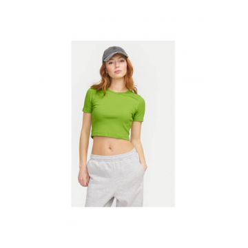 Tricou dama -  304702976 - Bumbac - Verde