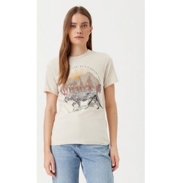 Tricou dama -  304791284 - Bumbac organic - Bej