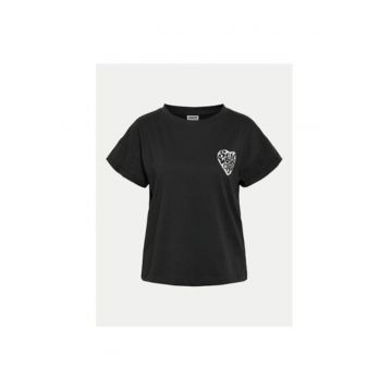 Tricou dama -  304807916 - Bumbac - Negru