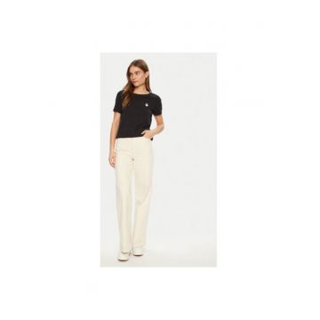 Tricou dama -  304913174 - Bumbac - Negru